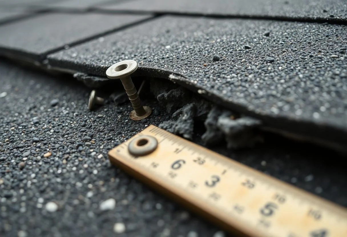 photographing roof damage for insurance claims tid